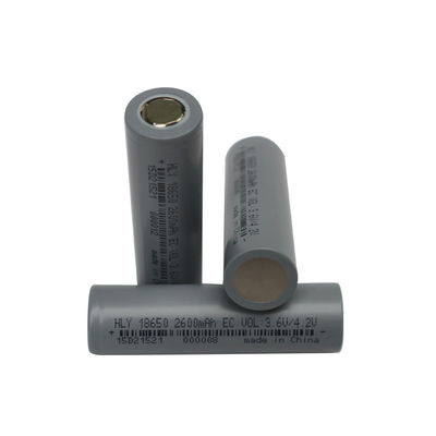 速い充満18650リチウム電池の細胞0.5Cの充電電池2600mah