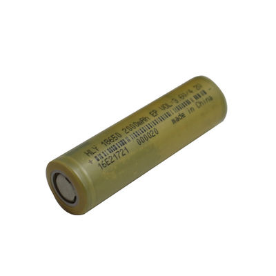 2000mAh 3.6V 18650のリチウム イオン電池電気用具のための500回
