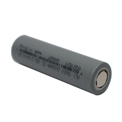 2600mAh 3.6V 18650のリチウム イオン電池の細胞の再充電可能で長いサイクル寿命