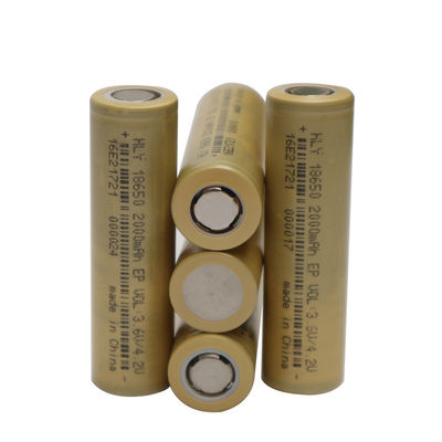 電気用具のための高い比率3.6 Vのリチウム500周期2000mah 18650電池細胞