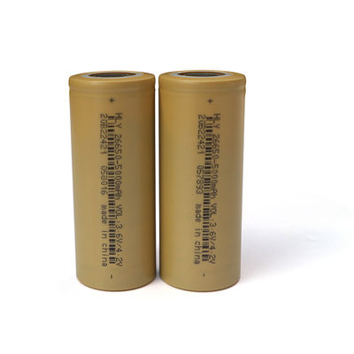 セリウムNCMのリチウム イオン電池5000mAh 26650の高い発電密度のリチウム イオン電池
