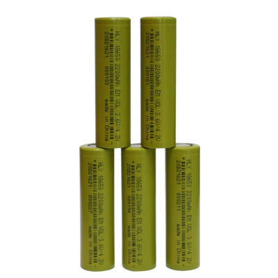 電気バイクのためのHLYの再充電可能な円柱2200mah 18650電池