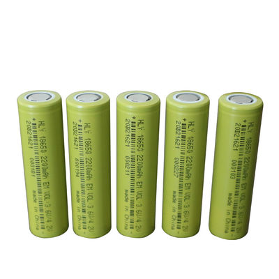 電気バイクのためのHLYの再充電可能な円柱2200mah 18650電池