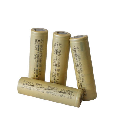 家電のための500個の時の高い発電再充電可能な2000mah 18650電池細胞
