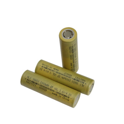 高い発電3.6vの再充電可能なリチウム イオン電池2000mAh 18650