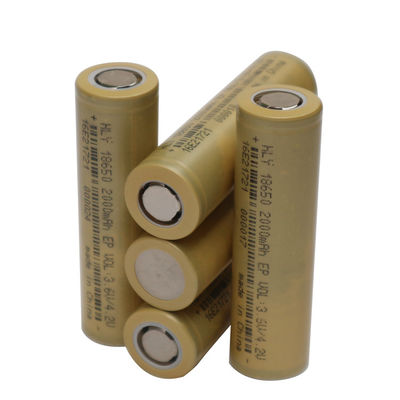 3.6V高容量2200mah 18650の掃除機のための再充電可能なリチウム電池