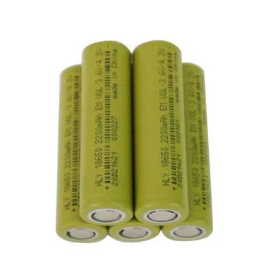 2200mah 18650低い自己放電の充電電池のリチウム電池の細胞