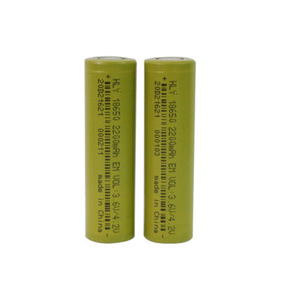 2200mah 18650低い自己放電の充電電池のリチウム電池の細胞