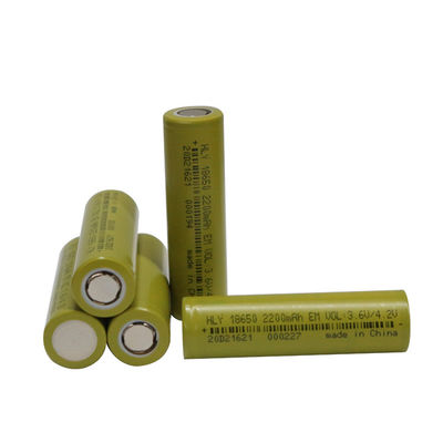 再充電可能な3.6 V李イオン2200mah 18650電池の高い安全OEM ODM