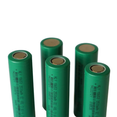 再充電可能なリチウム イオン明るく軽いトーチ電池18650 3.6V 2500mAh