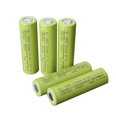 高い保護EVのための再充電可能な2200mah 18650電池細胞3.6V