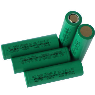 18650 3.6ボルト2500mah李イオン電池の再充電可能なリチウム細胞UN38.3
