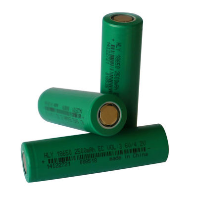 再充電可能な世帯のエネルギー蓄積18650のリチウム イオン電池のパック3.6のボルト2500mah