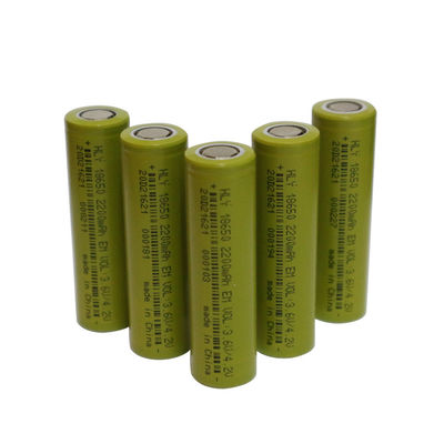 電気自動車のために適した3.2v 2200mAh 18650のリチウム イオン電池