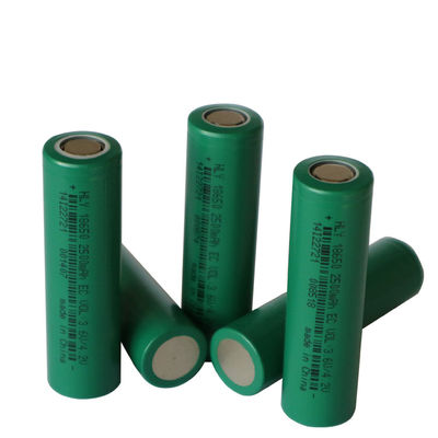 屋外のエネルギー蓄積の高い排出率18650電池の李イオン パック3.6V 2500mah