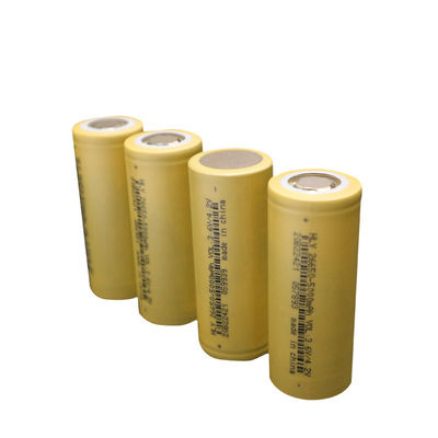 長いサイクル寿命26650のリチウム再充電可能な円柱電池細胞3.6V 5000mAh