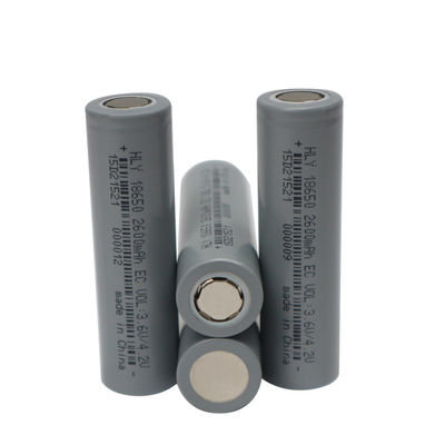 李イオン再充電可能な18650電池2600mah 3.6V 500は高エネルギー密度を時間を計る