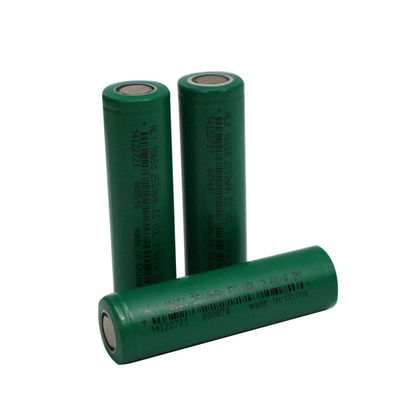 2500mAh 3.6Vは再充電可能な太陽電池18650力の細胞をカスタマイズした