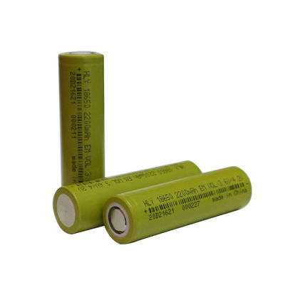 FCC 18650の再充電可能な2200mAhリチウム イオン電池の高い排出率