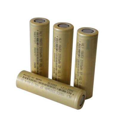 電気自動車のための高い比率の機能18650のリチウム イオン電池2000mAh 3.6V